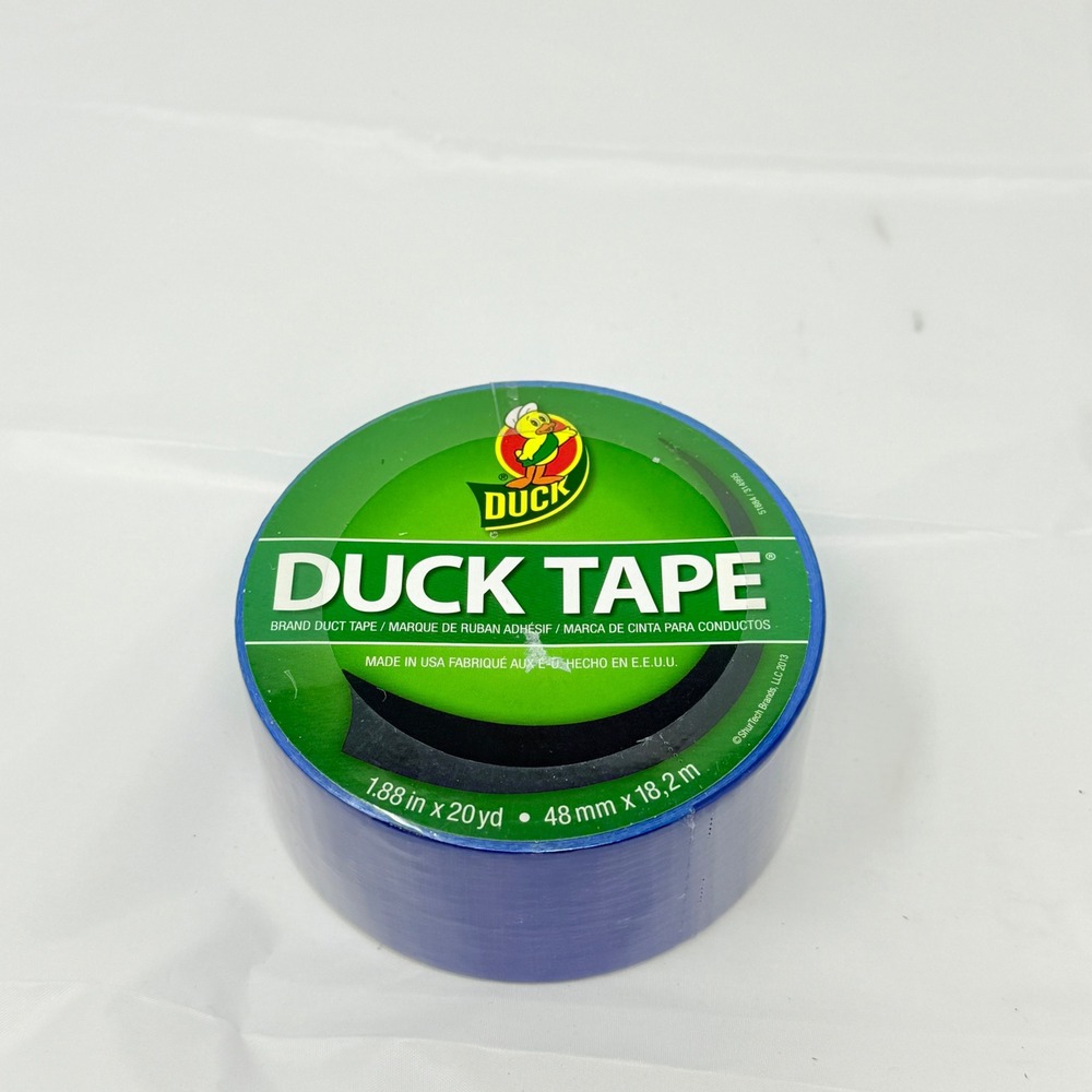 Duck Brand Duct Tape 188 Inch x 20 Yard‎ Blue All Purpose Strong Adhesive